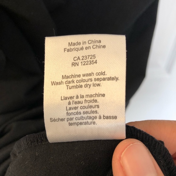 Talula Aritzia Seibu black skater dress with mesh back, medium - Picture 9 of 9